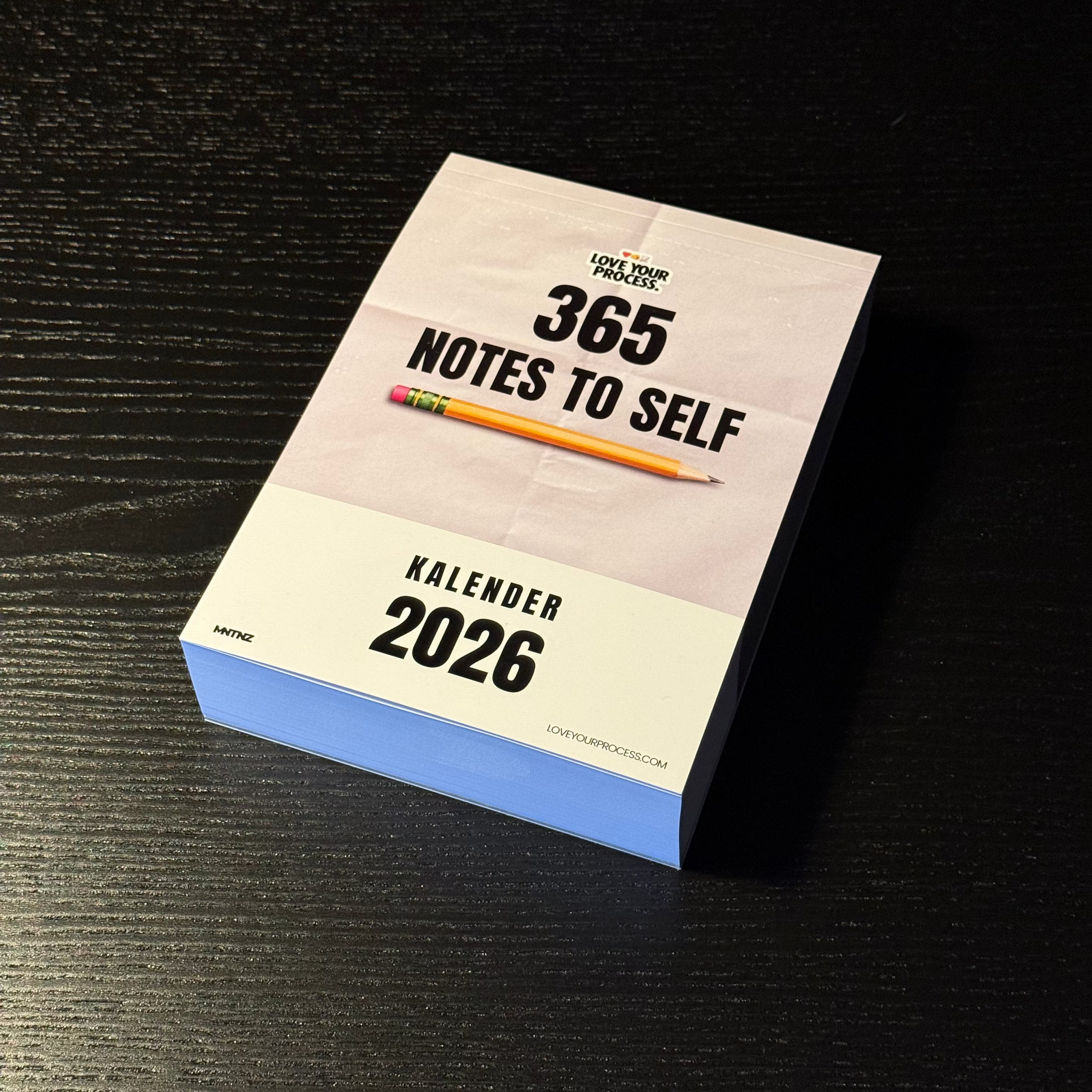 Notes to Self Abreißkalender 2026