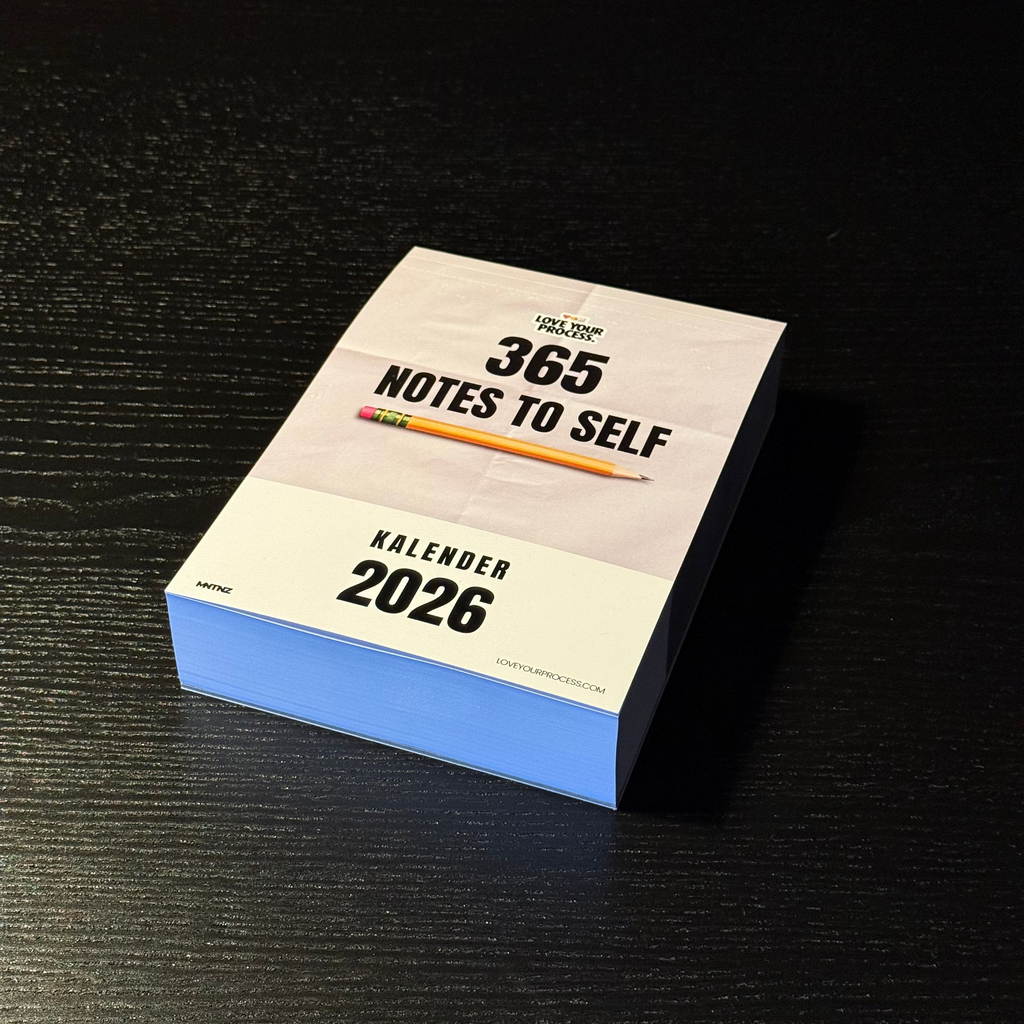 Notes to Self Abreißkalender 2026